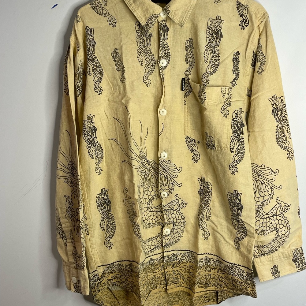 Lakhay’s Collection Long Sleeve Blouse Size XL 100% Cotton